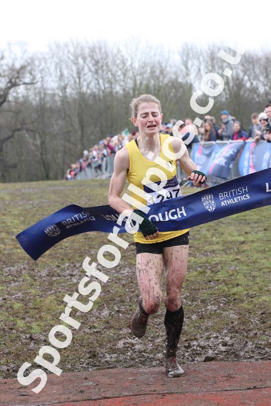 Senior womens 2018 British Inter Counties Cross Country Champs., Prestwold Hall, Loughborough. Photo: David T. Hewitson/Sports for All Pics